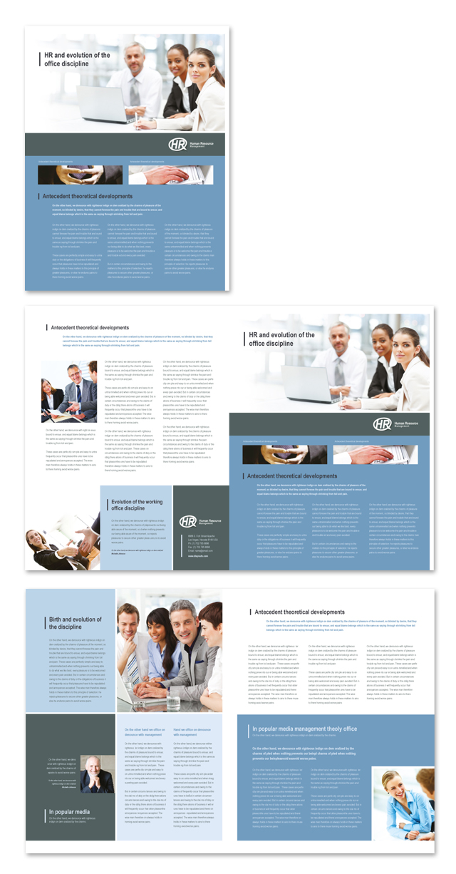 HR Management Newsletter Template